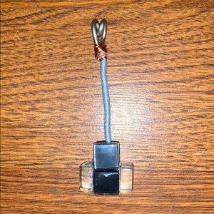 blue glass roach clip